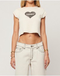 Abrand - Candy Cropped Tee