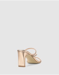Verali - Ginger Block Heel Mules
