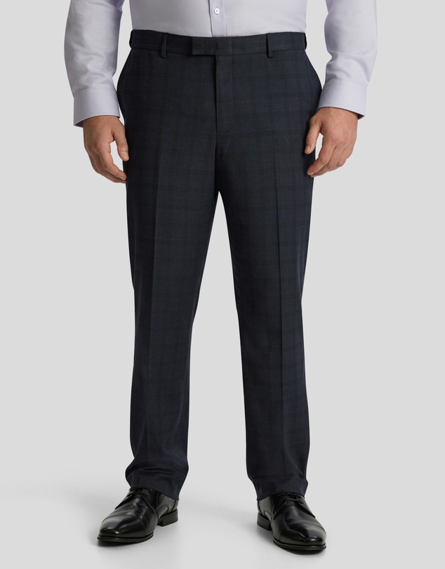 Johnny Bigg - Henry Check Stretch Dress Pant