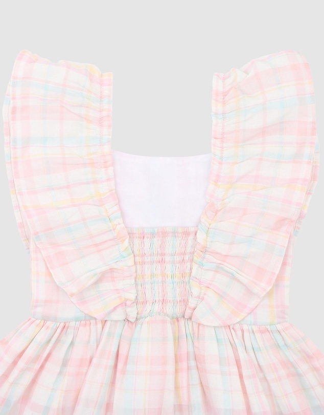 Bebe by Minihaha - Madelyn Check Dress - Kids