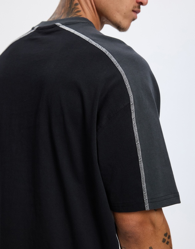 Thrills - Sting Of Defeat Panel Box Fit Oversize Tee