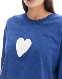 THE TALES - We Love Velvet Heart Street Tee
