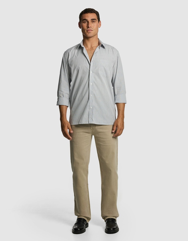 yd. - Arlo Stripe Relaxed Shirt