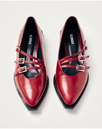 Alohas - Jive Leather Ballet Flats