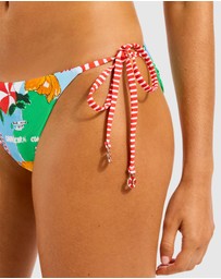 Seafolly - Viva Vacation Hipster Tie Side Bikini Bottom