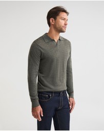 Oxford - Blair Polo Collar Merino Knit