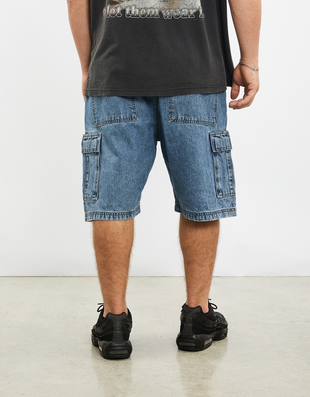Vintage by The Real Deal - Pre Loved - Vintage Wrangler Denim Cargo Shorts