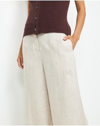 AERE - Leda Wide Leg Pants