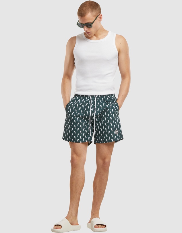 Urban Classics - Pattern Swim Shorts