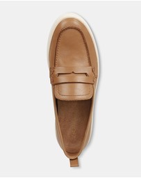 Vionic - Uptown Loafer - Camel Leather