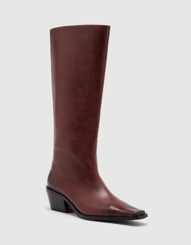 Nakedvice - The Eli Burgundy Boot