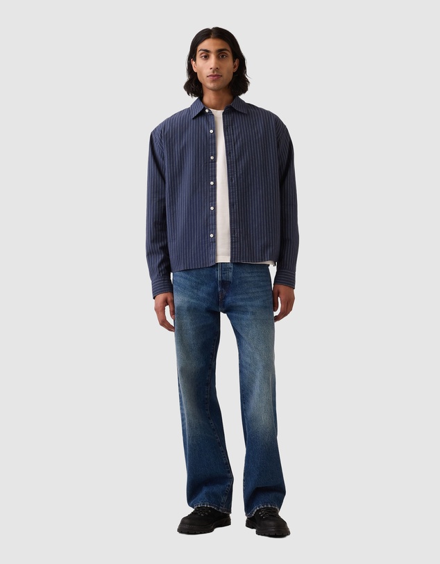GAP - LS Cropped Oxford Shirt
