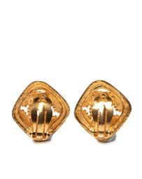 Pre-Loved by Azura Reborn - Pre-Loved CC Gold Plated Clip On Earrings