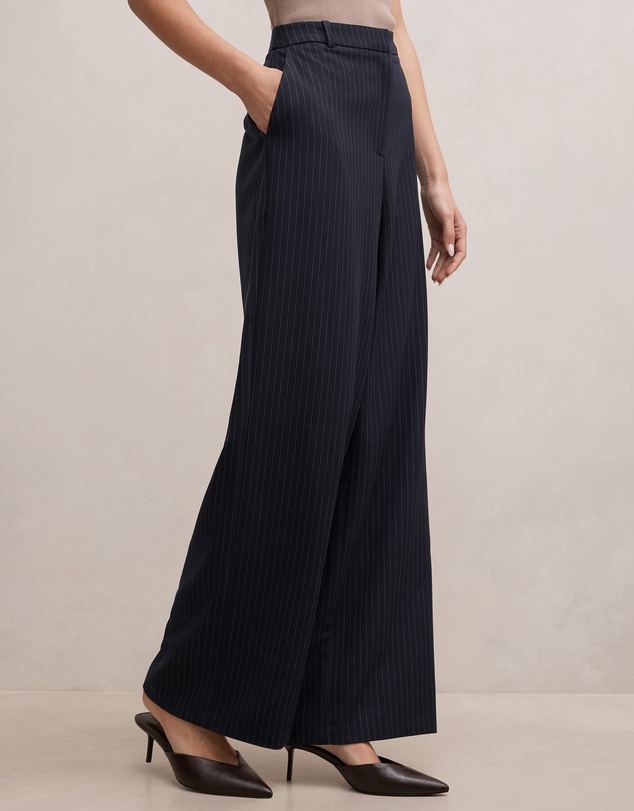 Forever New - Paloma Tall Pinstripe Wide Leg Pants