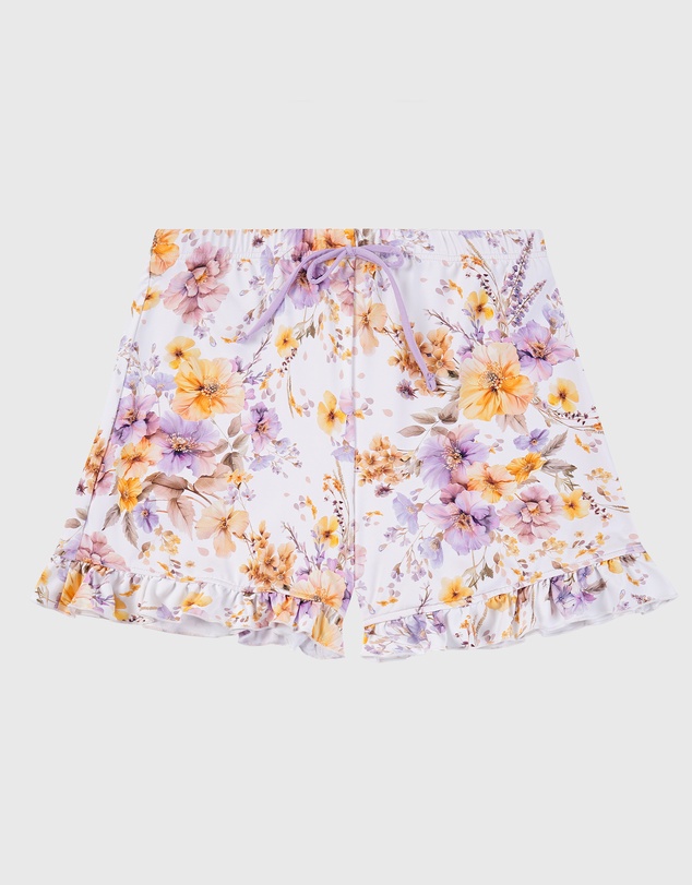 Aqua Blu Kids - Fleur Blossom Lycra Boardshorts - Teens