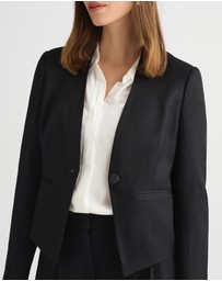 David Lawrence - Liliosa Linen Blend Jacket