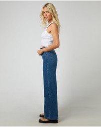 All About Eve - Jacqui Wide Leg Heritage Blue