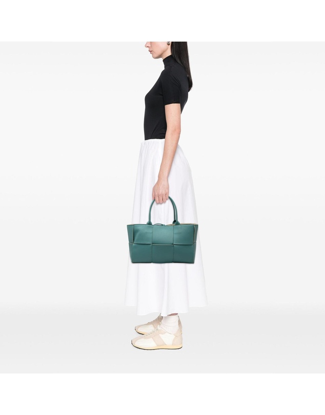 Pre-Loved by Azura Reborn - Pre-Loved Medium Nappa Maxi Intrecciato Arco Tote