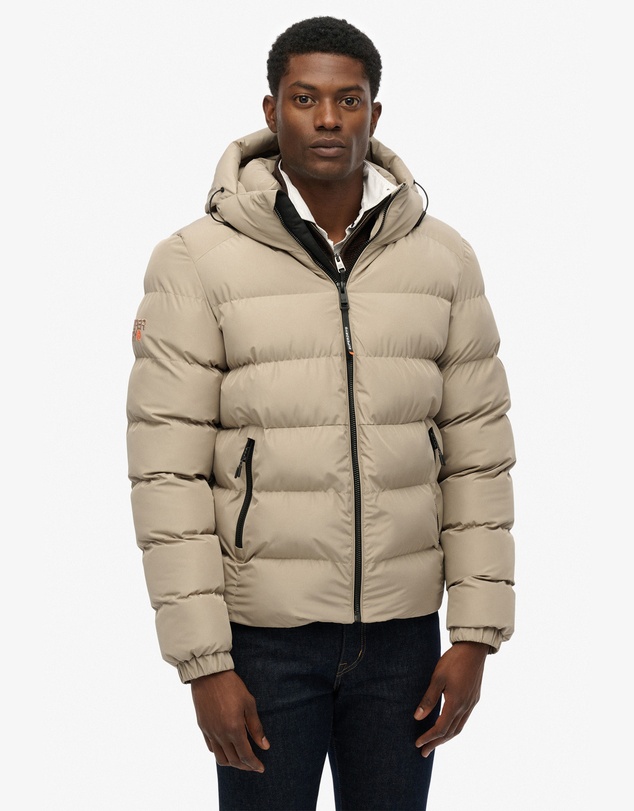 Superdry - Hooded Sports Puffer Jacket