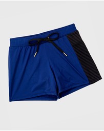 Aqua Blu Kids - Building Blocks Lycra Swim Shorts - Teens