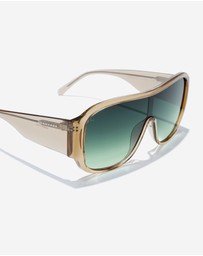 Hawkers Co - Hawkers - Feroe - cream green forest Sunglasses for Men and Women UV400