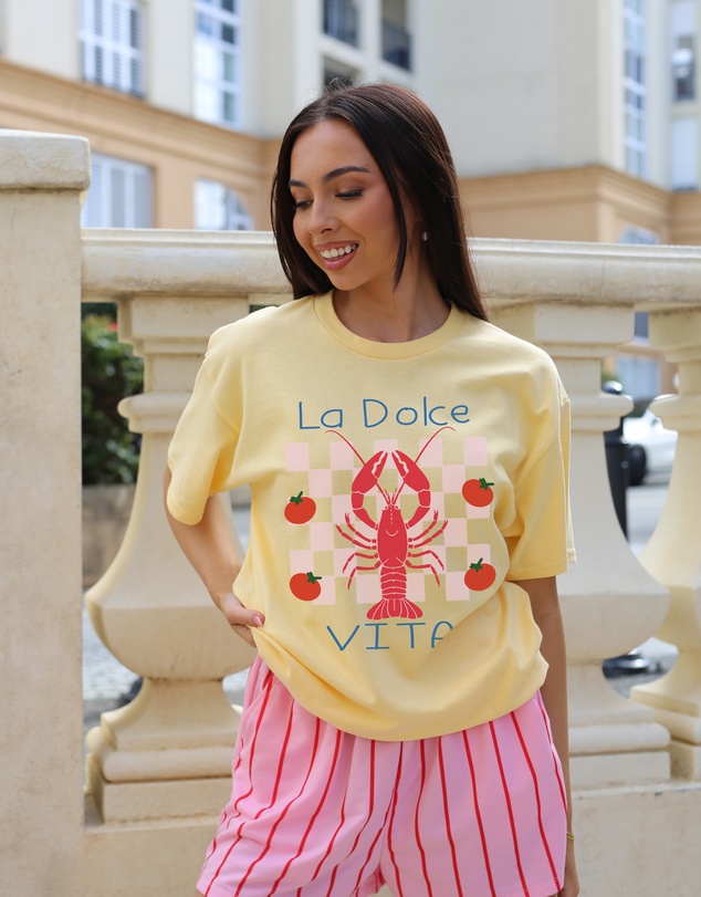 Vacancy Co - La Dolce Vita Tee