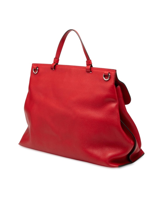 Pre-Loved by Azura Reborn - Pre-Loved Large Leather Bamboo Daily Satchel