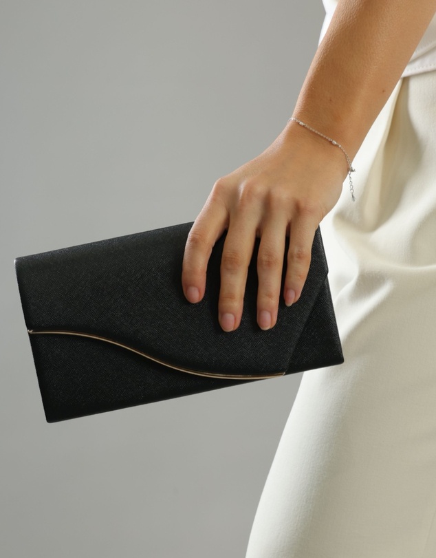 Morgan & Taylor - Jordana Clutch in Black