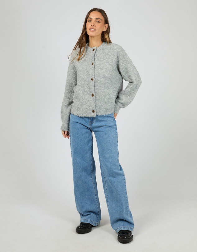 All About Eve - Tillie Cardigan Grey Marle