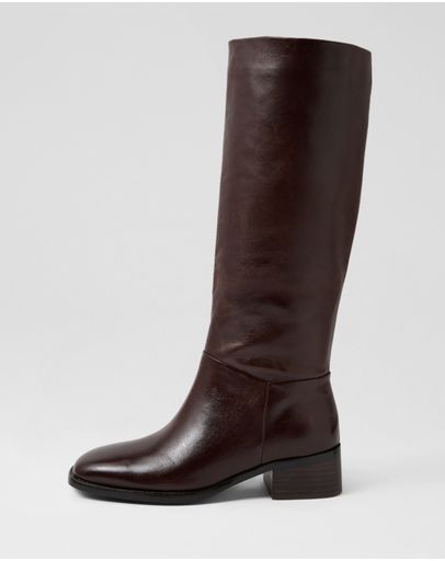CHOC-DK BROWN HEEL