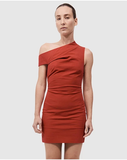 St. Agni - Soft Sculptural Mini Dress