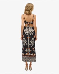 Superdry - Statement Cut-Out Maxi Slim Fit Dress