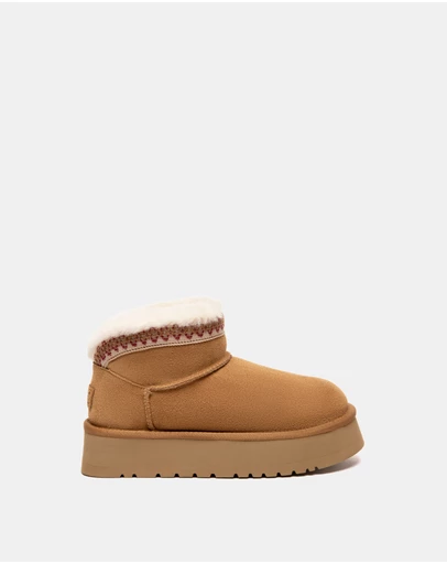 EVERAU - Australian Shepherd Ugg Liora Cow Suede Upper UGG Boots