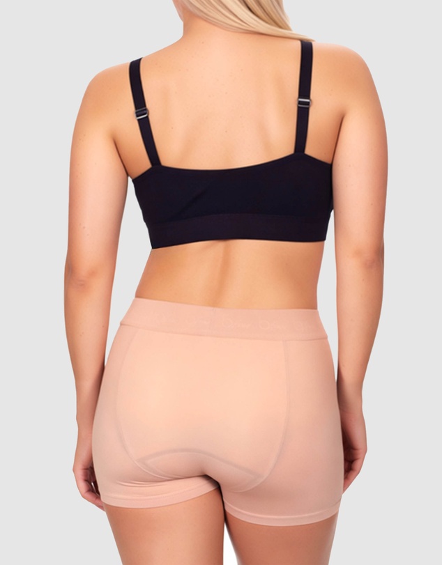 B Free Intimate Apparel - Invisible Period High Waist Mini Shorts