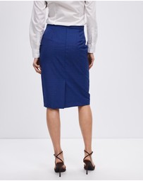 Farage - Eden Check Skirt