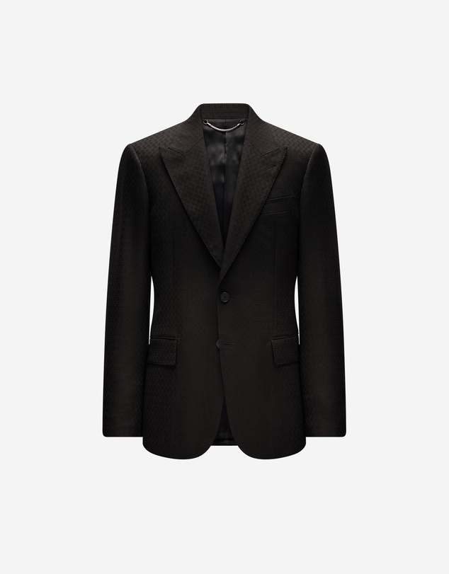 Calibre - Jacquard Wool Suit Jacket Chocolate