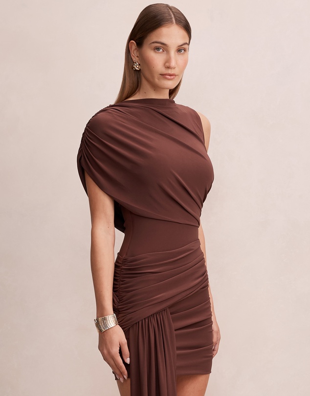 Forever New - Rosalie Jersey Tie Mini Dress