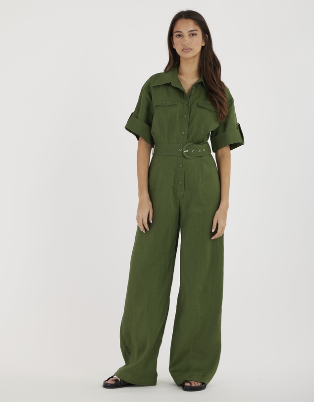 Amelius - Lauren Linen Jumpsuit