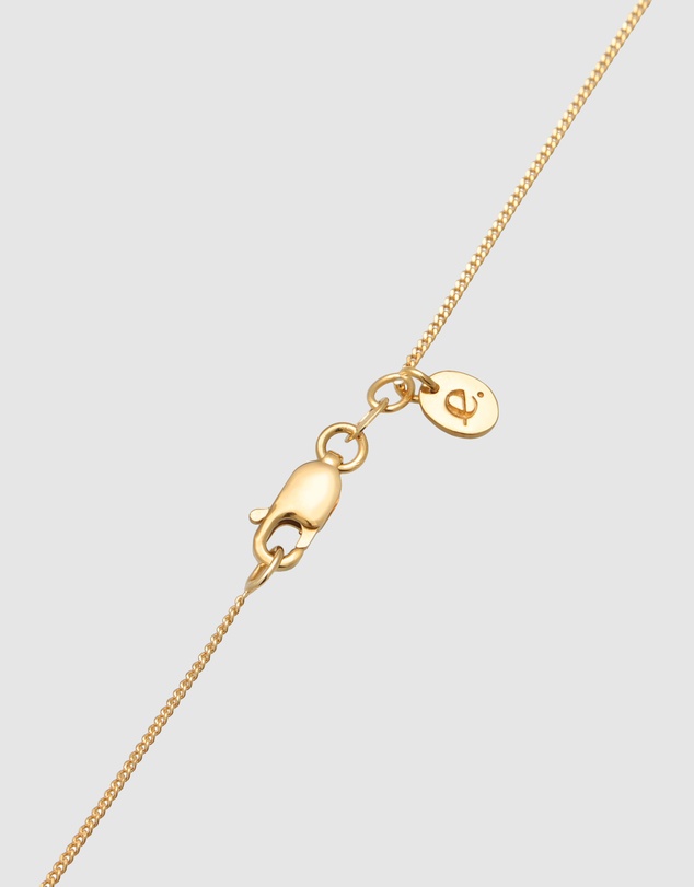 Elli Jewelry - Necklace Pendant Zirconia 925 Sterling Silver Gold-Plated