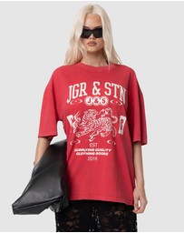 JGR & STN - Lacey Oversized T-Shirt