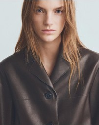 M.N.G - Faux-Leather Jacket With Pockets
