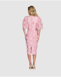 Romance by Honey and Beau - Khloe Bell Sleeve Dress