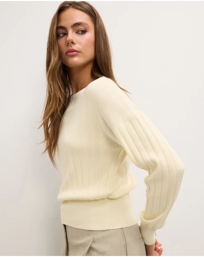 The Fated - Miles Boat Neck Top