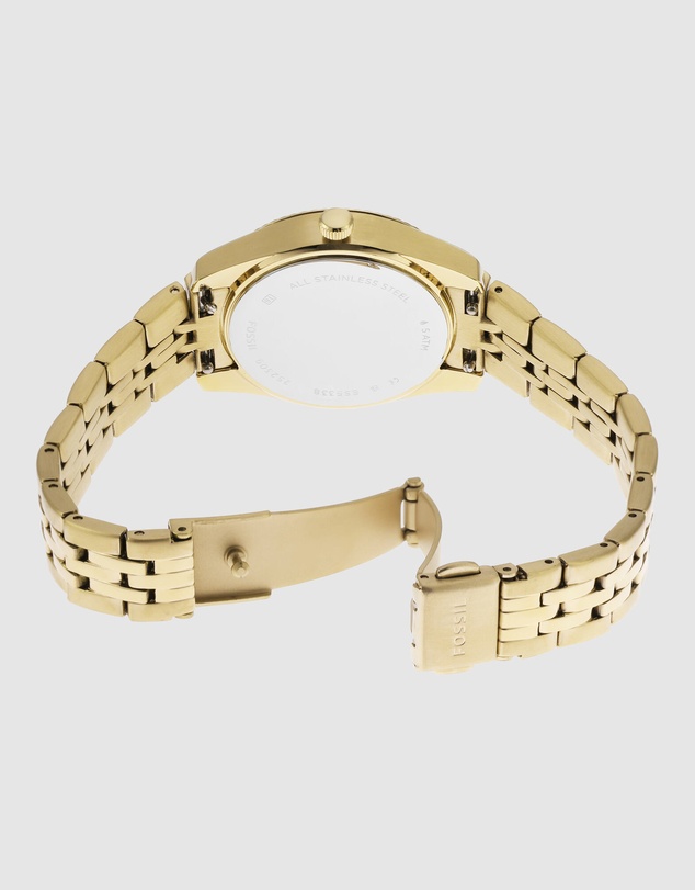 Fossil - Scarlette Gold Tone Analogue Watch