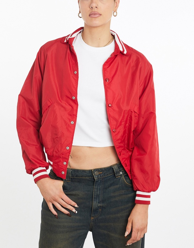 Vintage by The Real Deal - Pre Loved - Vintage 80s University of Wisconsin Bomber Jacket
