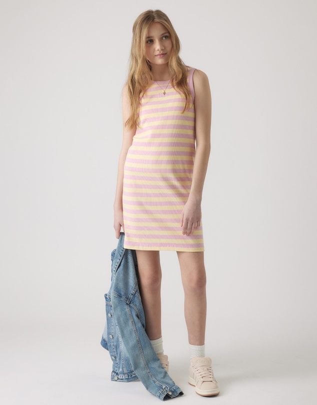 Decjuba Kids - Harper Rib Tank Dress - Kids-Teens