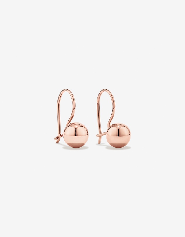 Michael Hill - 7mm Euroball Earrings in 10kt Rose Gold