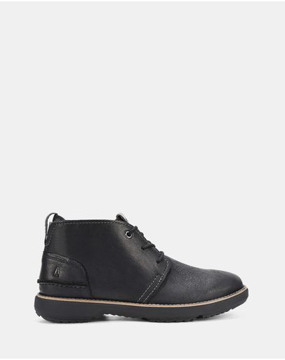 Bold Black Leather