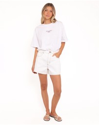 Petal & Pup - Runa Self Love Graphic Tee - White