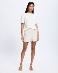 White By FTL - Daisy Knit Top